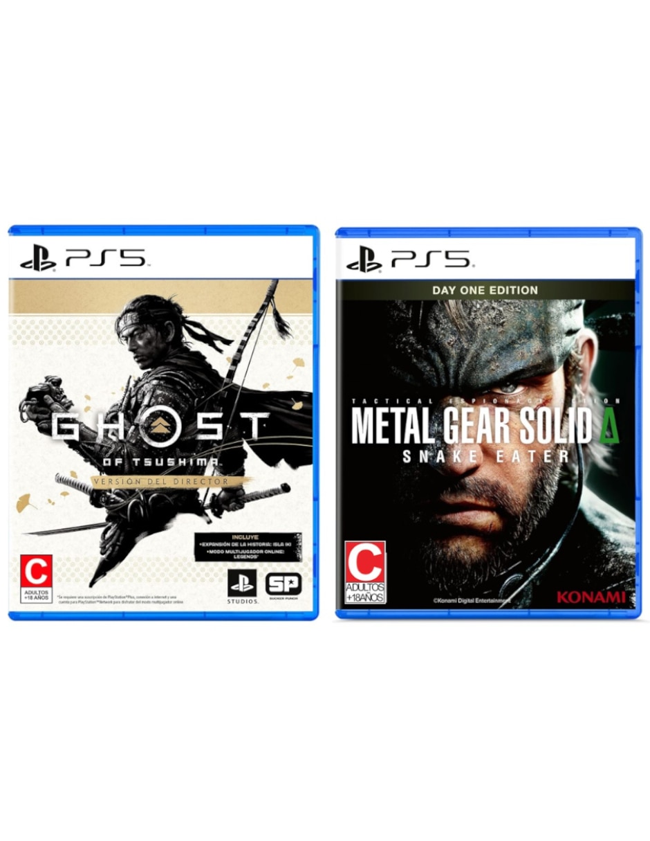 Ghost of Tsushima Director's Cut + Metal Gear Solid: Delta: Snake Eater Bundle para PS5