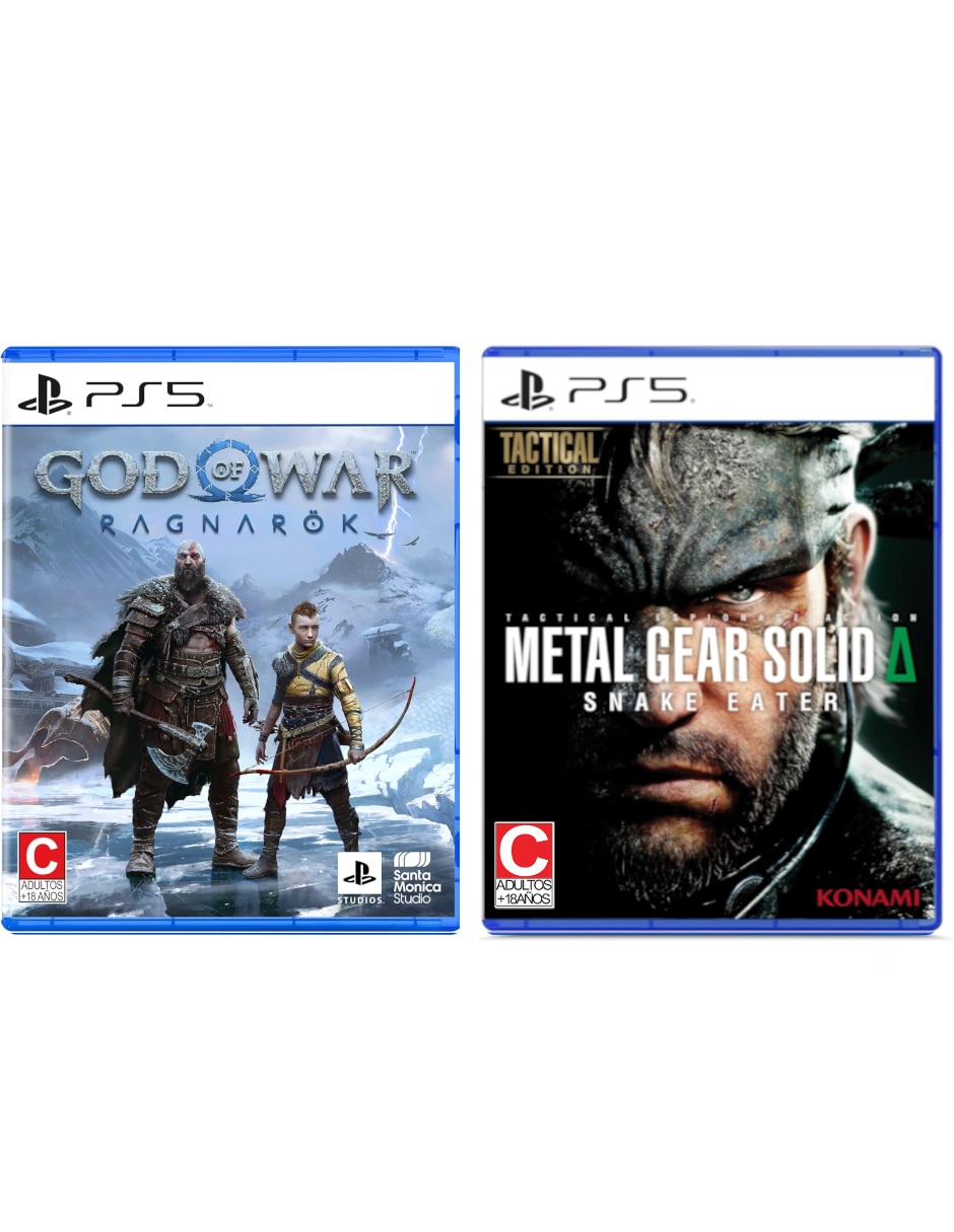 God of War Ragnarok + Metal Gear Solid: Snake Eater Bundle para PS5