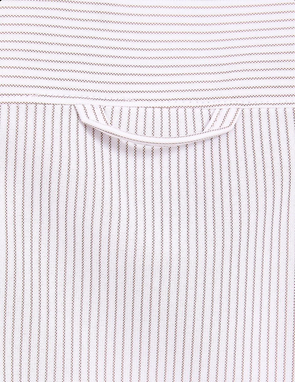 Camisa business casual manga larga para hombre 6