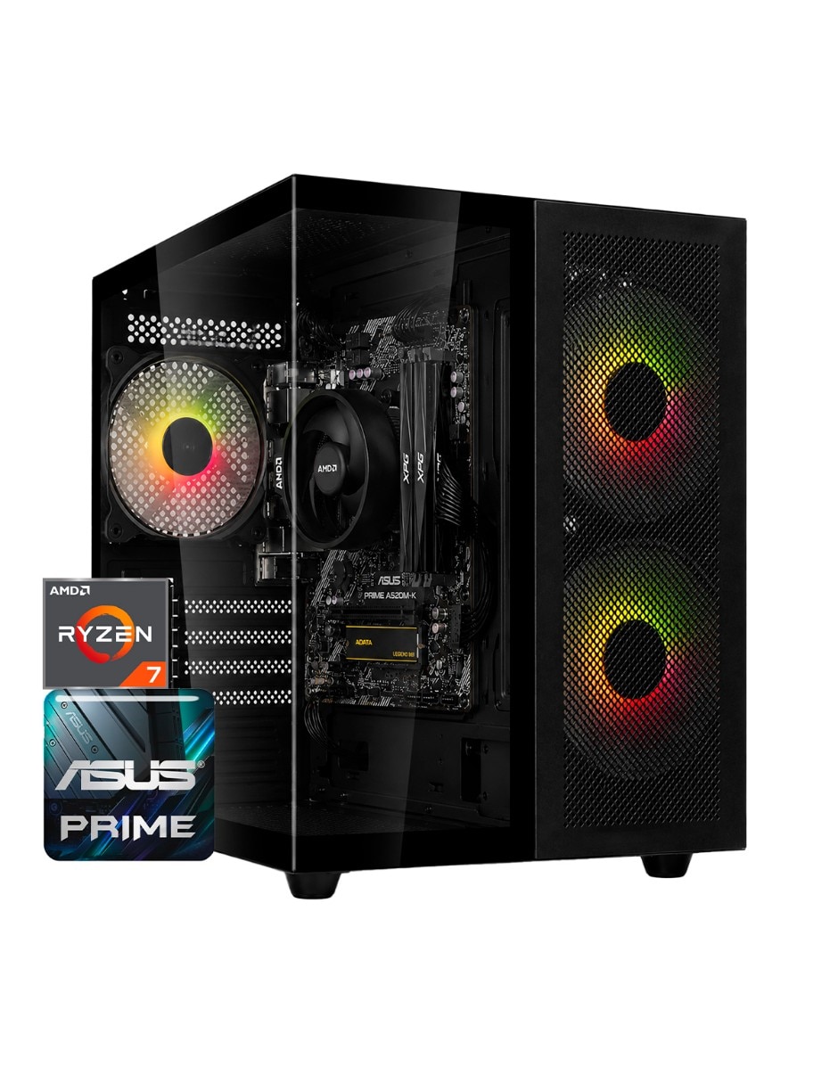 Computadora de escritorio PC-081-H AMD Ryzen 7 32 GB RAM 1 TB