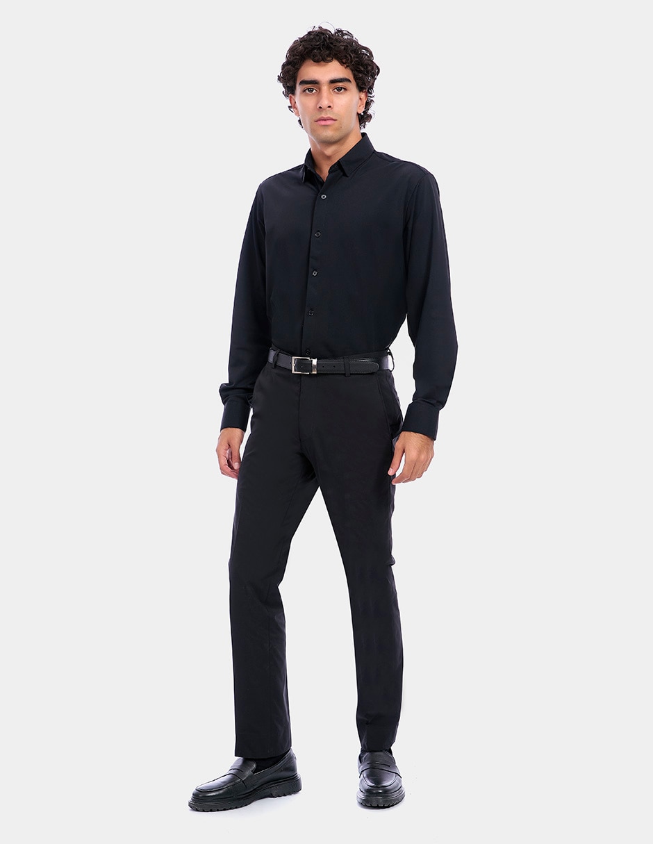 Camisa de vestir manga larga para hombre 5