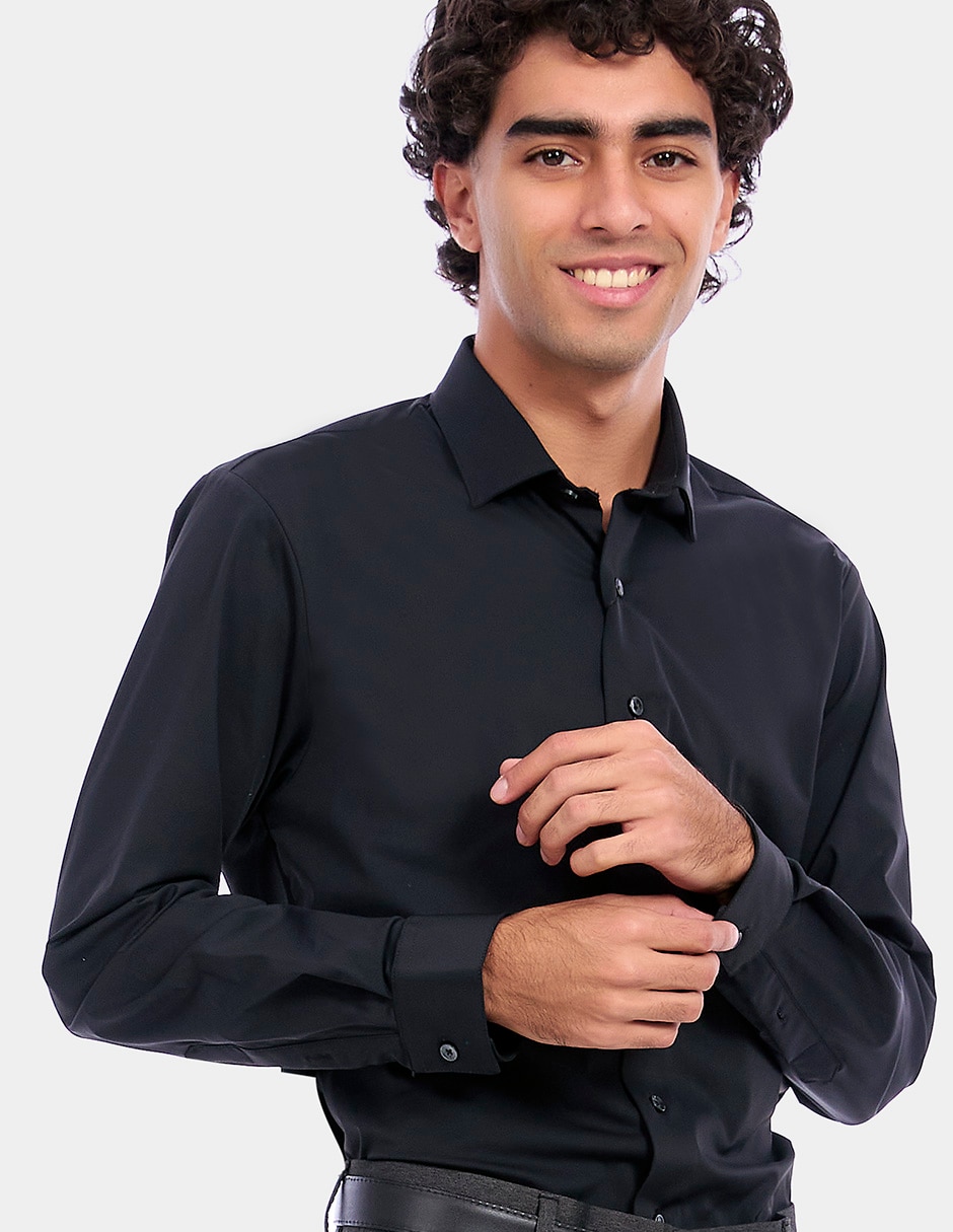 Camisa de vestir manga larga para hombre 2