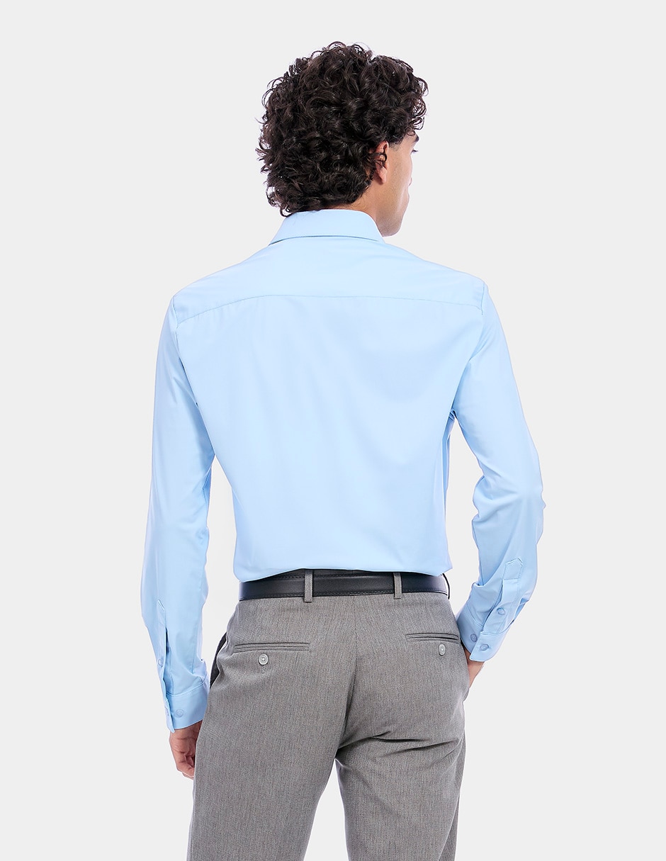 Camisa de vestir manga larga para hombre 3