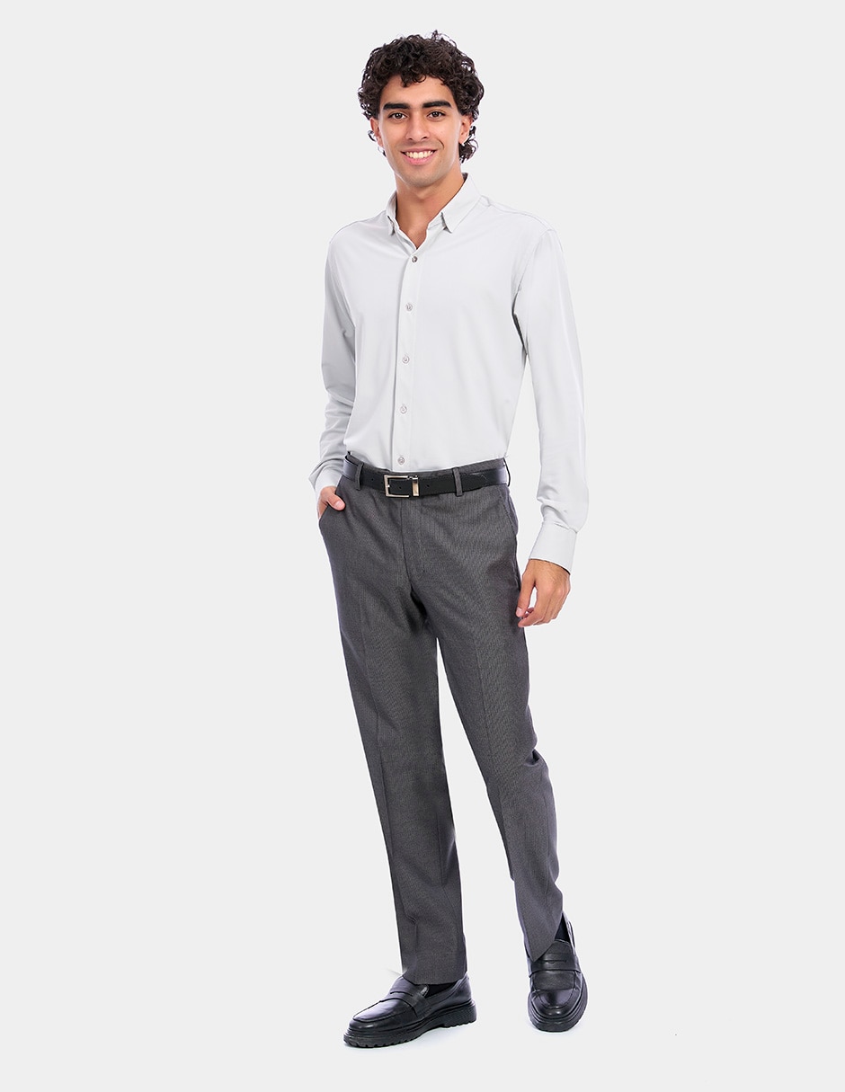 Camisa de vestir manga larga para hombre 5