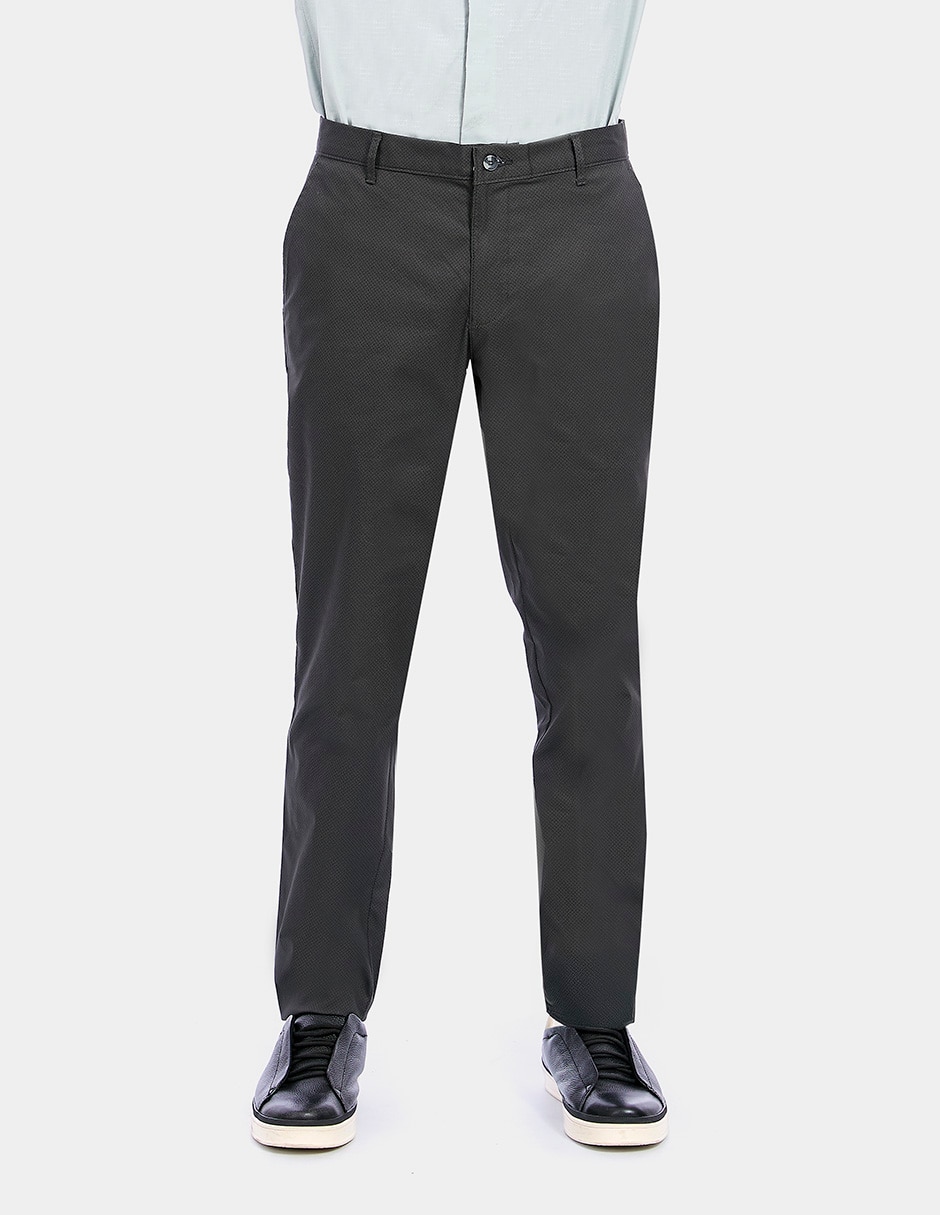 Pantalón business casual de vestir slim para hombre