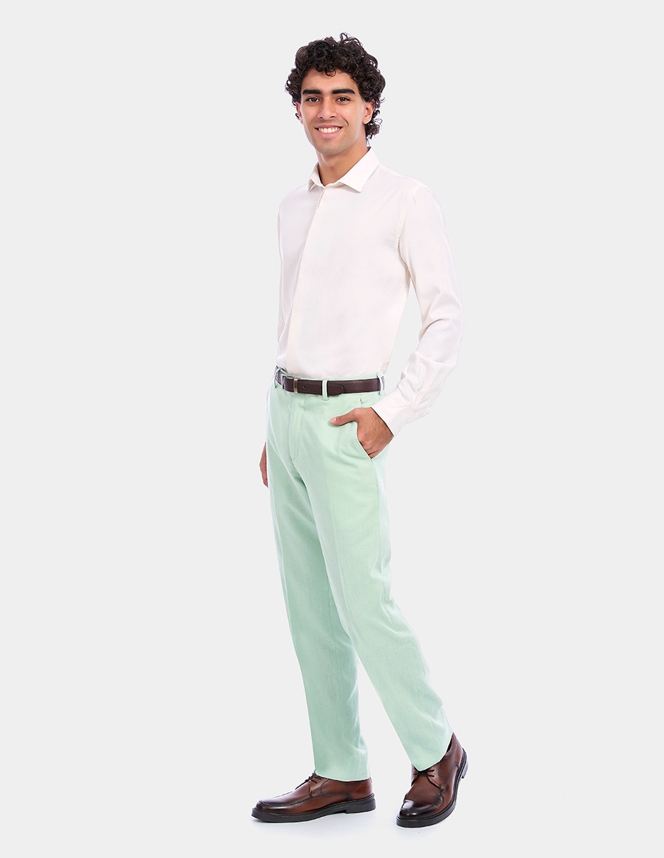 Camisa de vestir manga larga para hombre 5