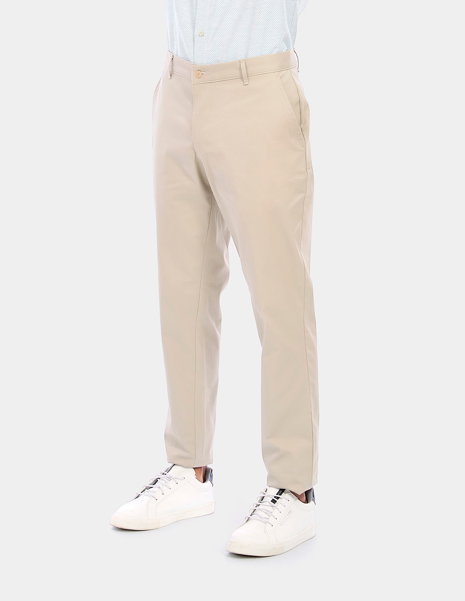 Pantalón business casual de vestir slim para hombre 5