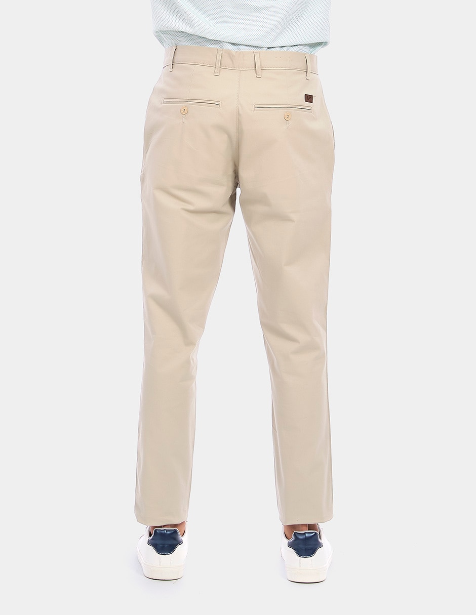Pantalón business casual de vestir slim para hombre 2