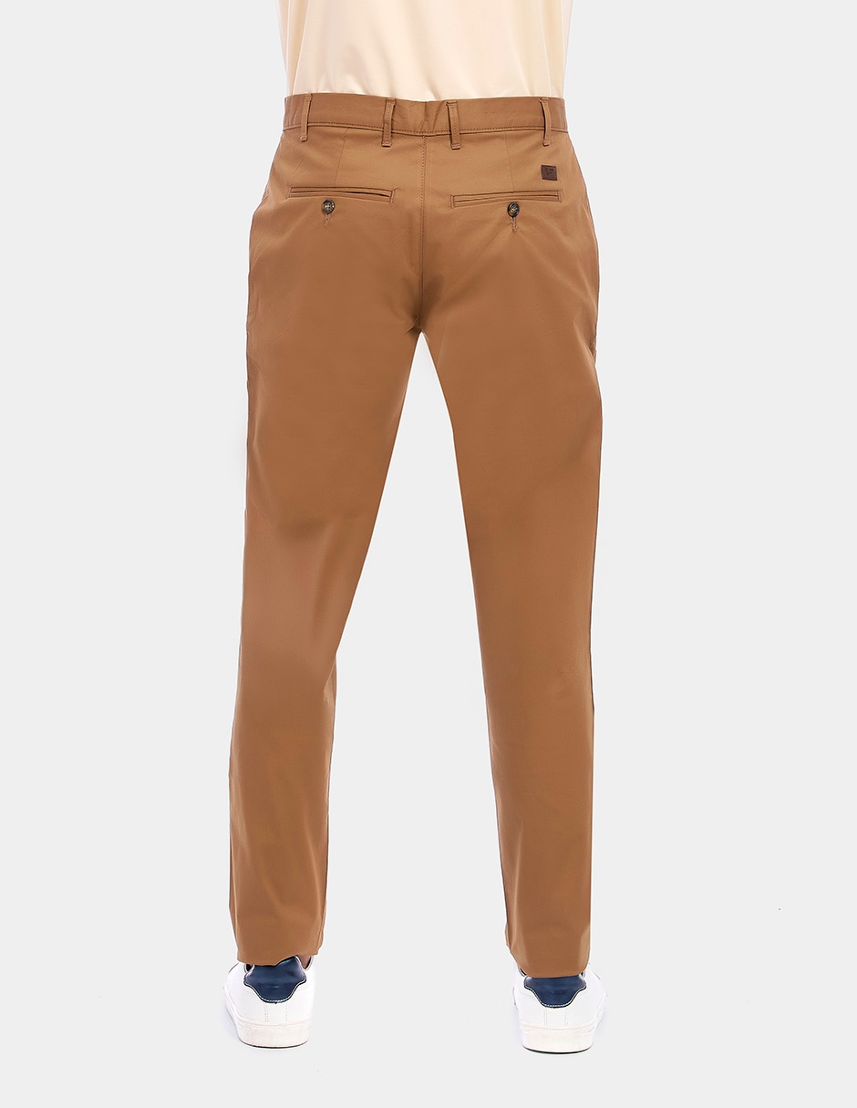 Pantalón business casual de vestir slim para hombre 4