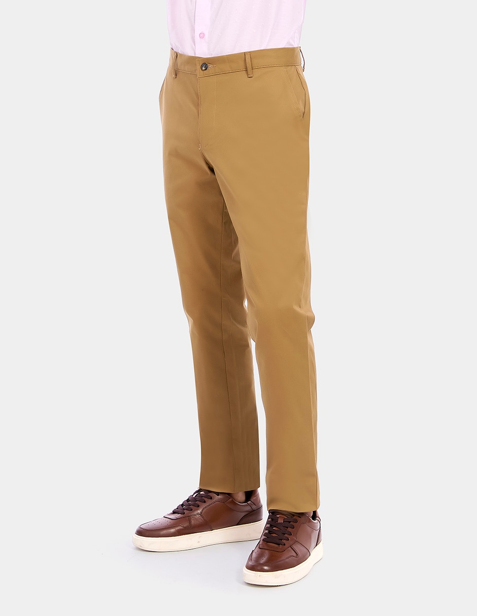 Pantalón business casual de vestir slim para hombre 5