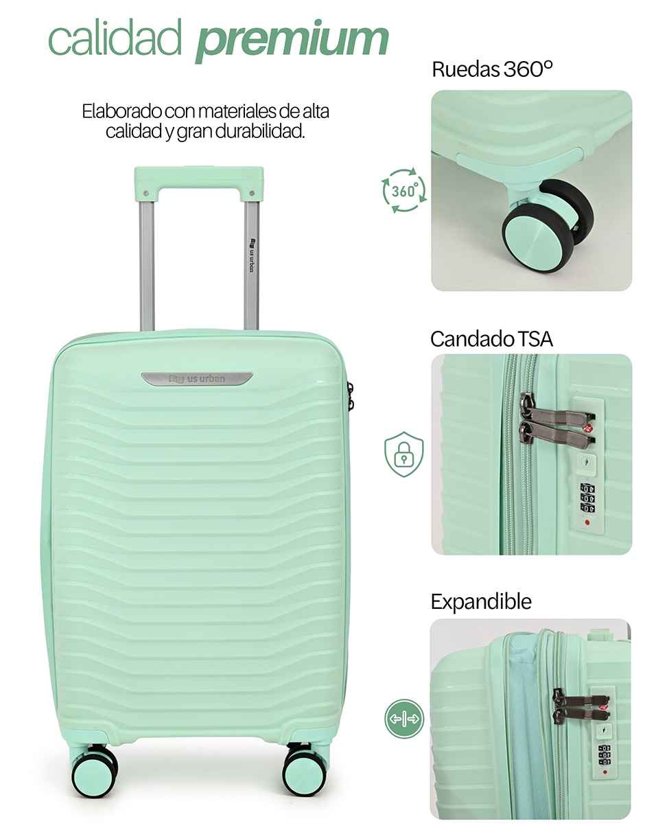 Maleta con ruedas carry on 3