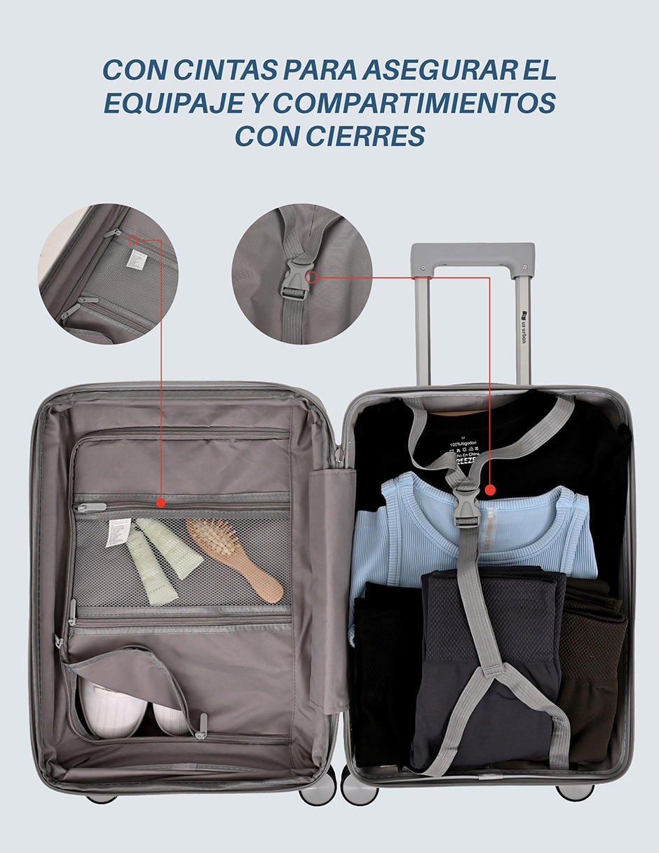 Maleta con ruedas carry on 5
