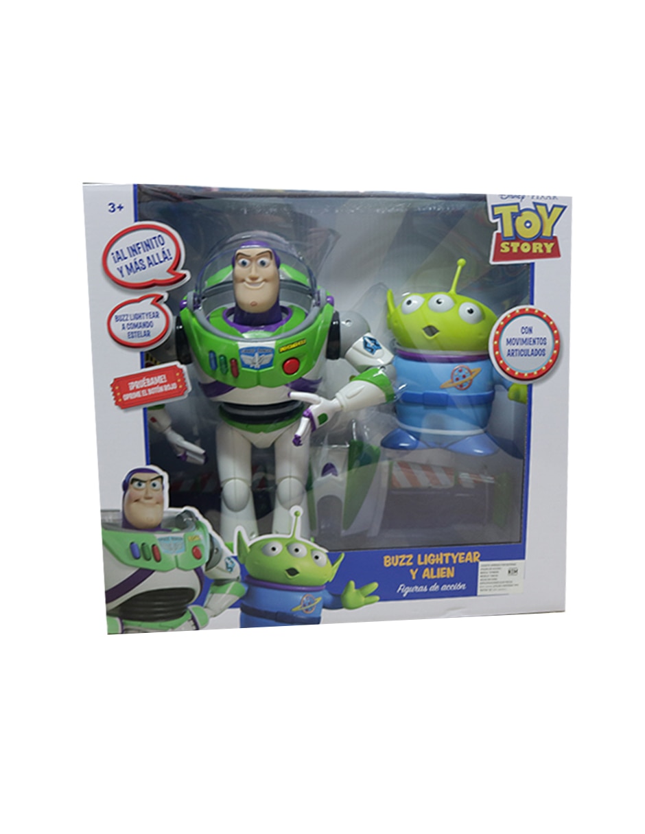 Juguete buzz lightyear y alien 3