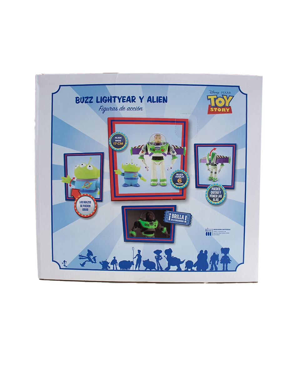 Juguete buzz lightyear y alien 2