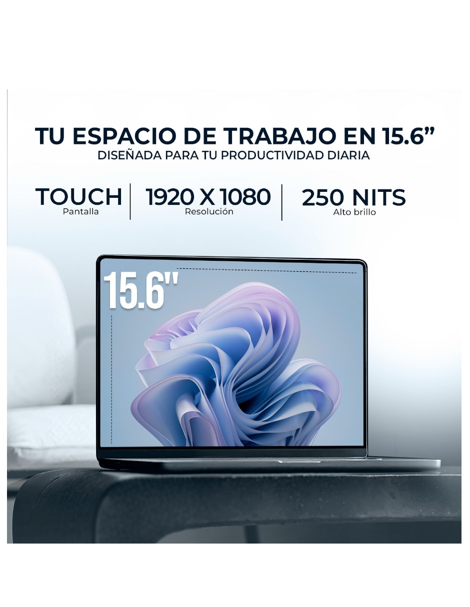 Laptop touch B89Q5UAR#ABA 15.6 pulgadas Full HD Intel core ultra 7 integradas 16 GB RAM 512 GB reacondicionado 6
