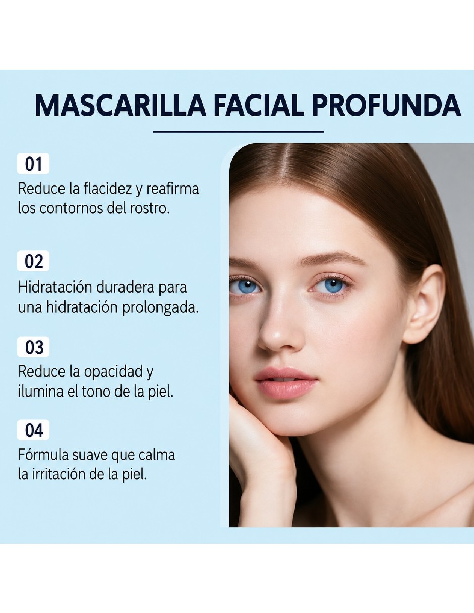 Set de mascarilla facial de colágeno para aclarar 3