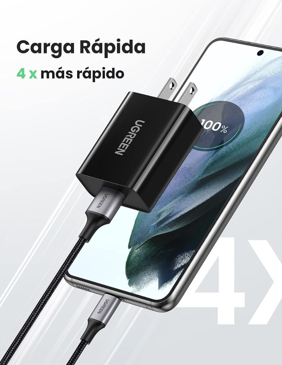 Cargador pared USB tipo A 18 W 6