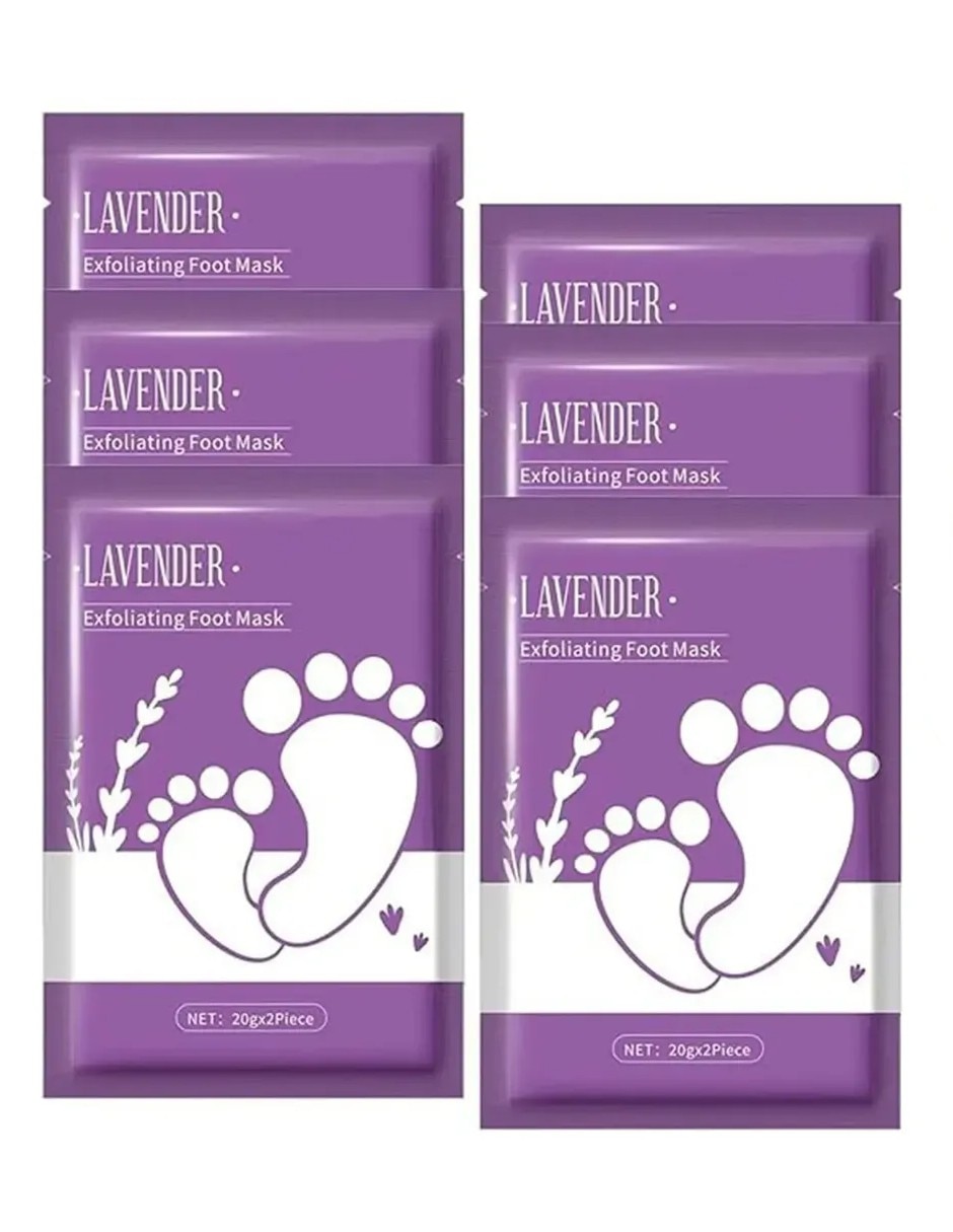 Set de 6 mascarillas exfoliantes