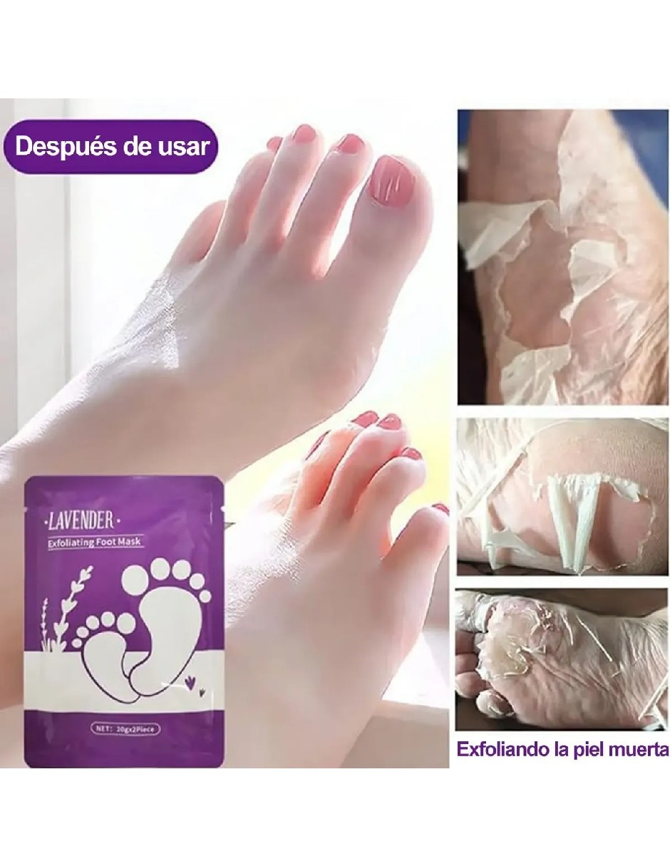 Set de 6 mascarillas exfoliantes 2