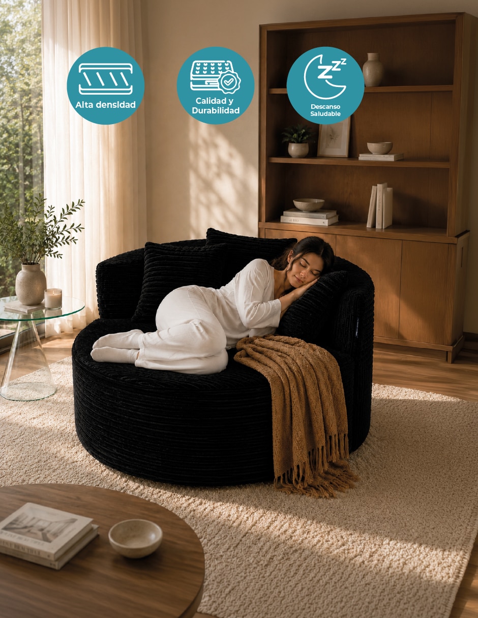 Chaise lounge sofá lounge circular galleta 4