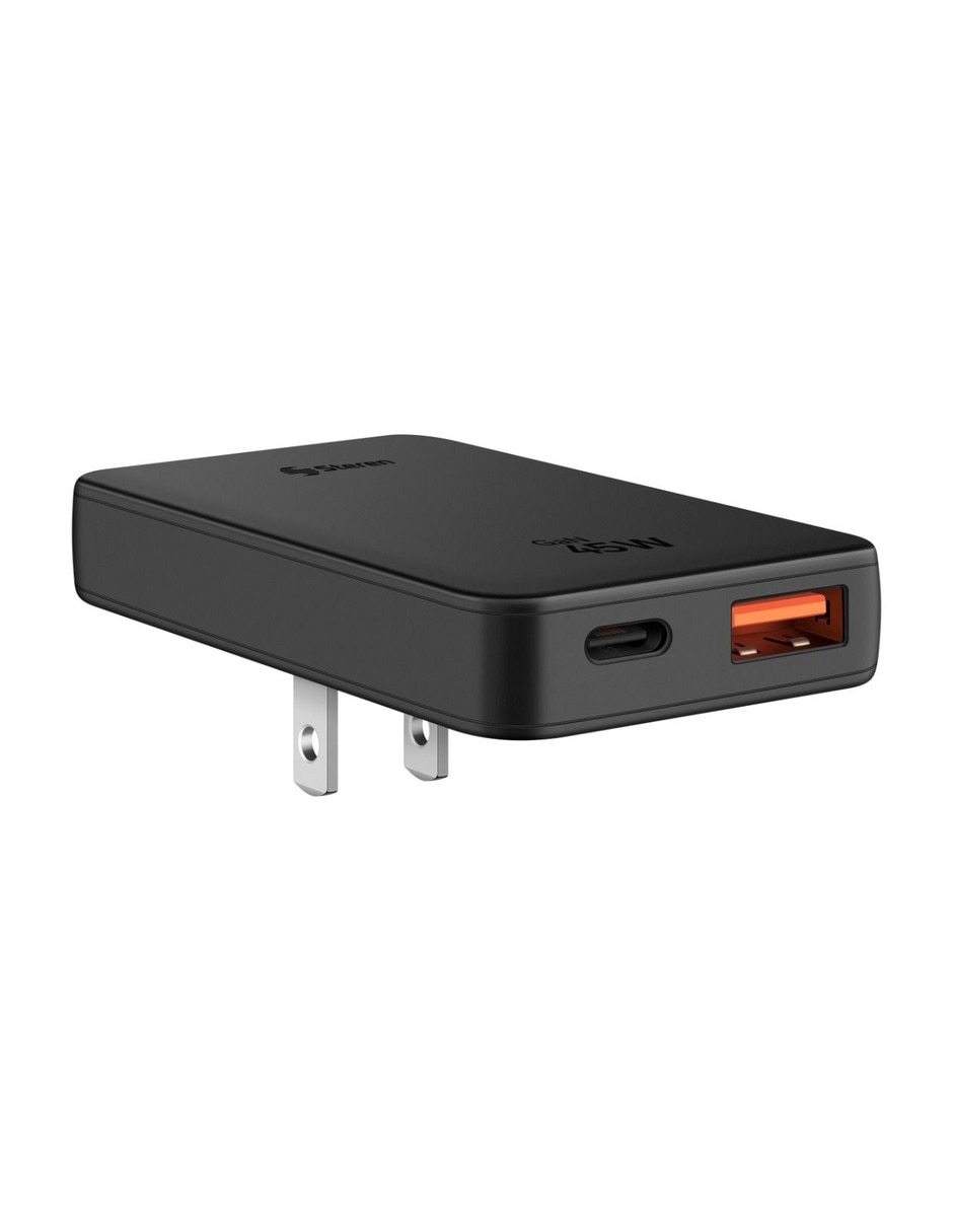 Cargador pared usb + usb tipo c 45 w 2