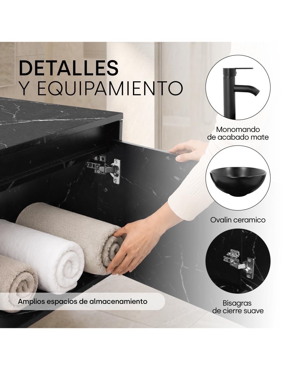Botiquín repisa ninon home mdf