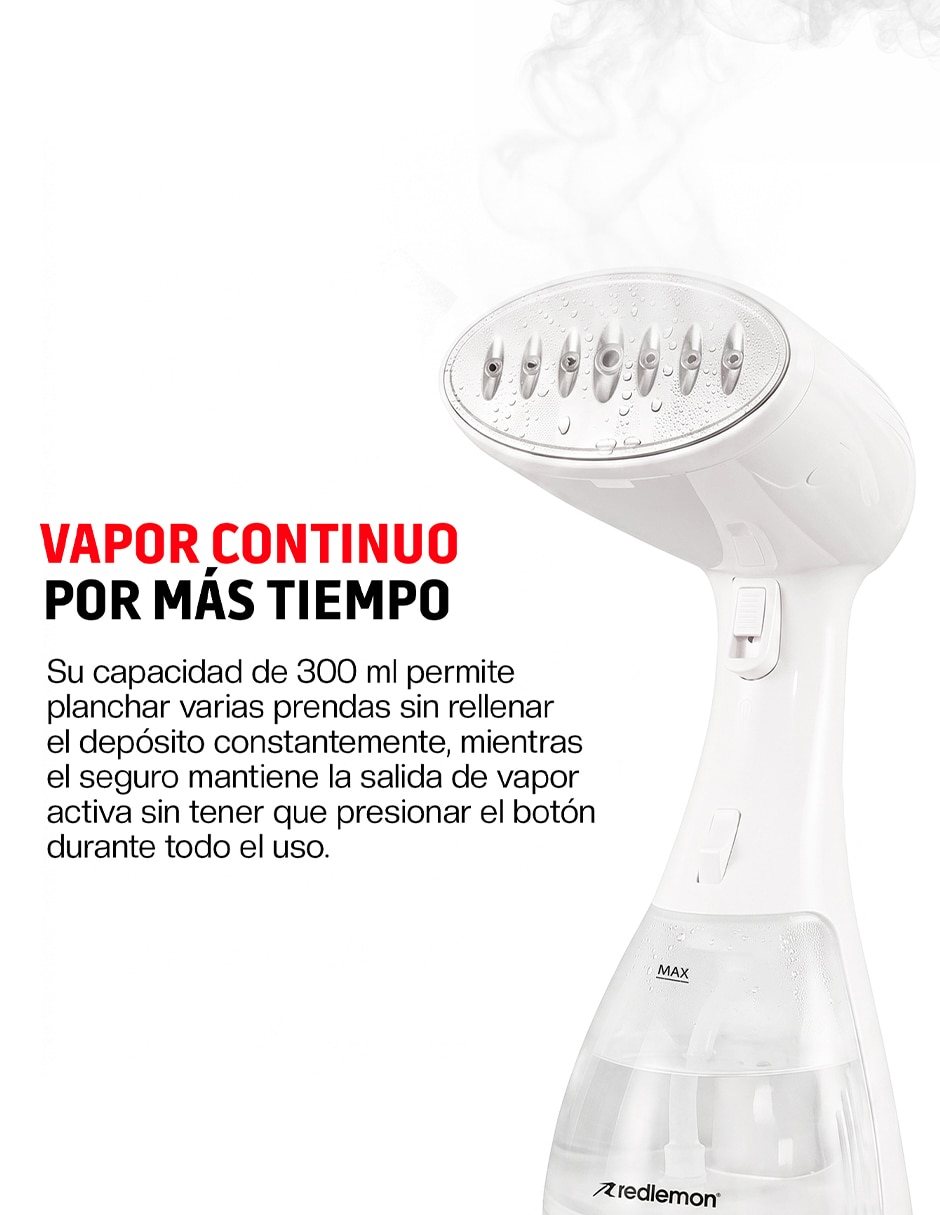 Plancha portátil de vapor suela acero inoxidable 2