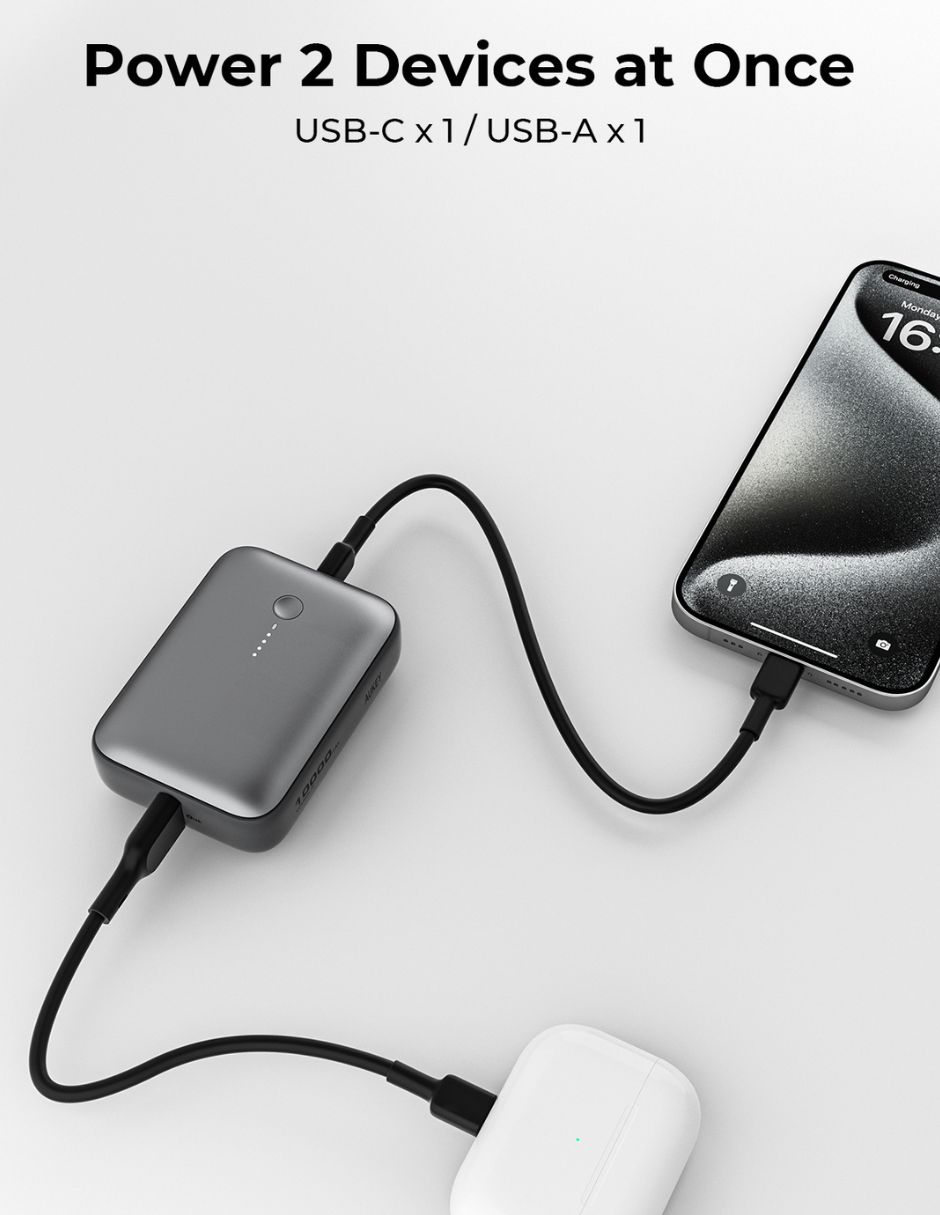 Batería portátil aukey 10000 mah