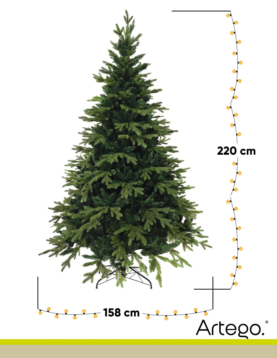 Árbol de navidad Ponderosa Pine Premium 8