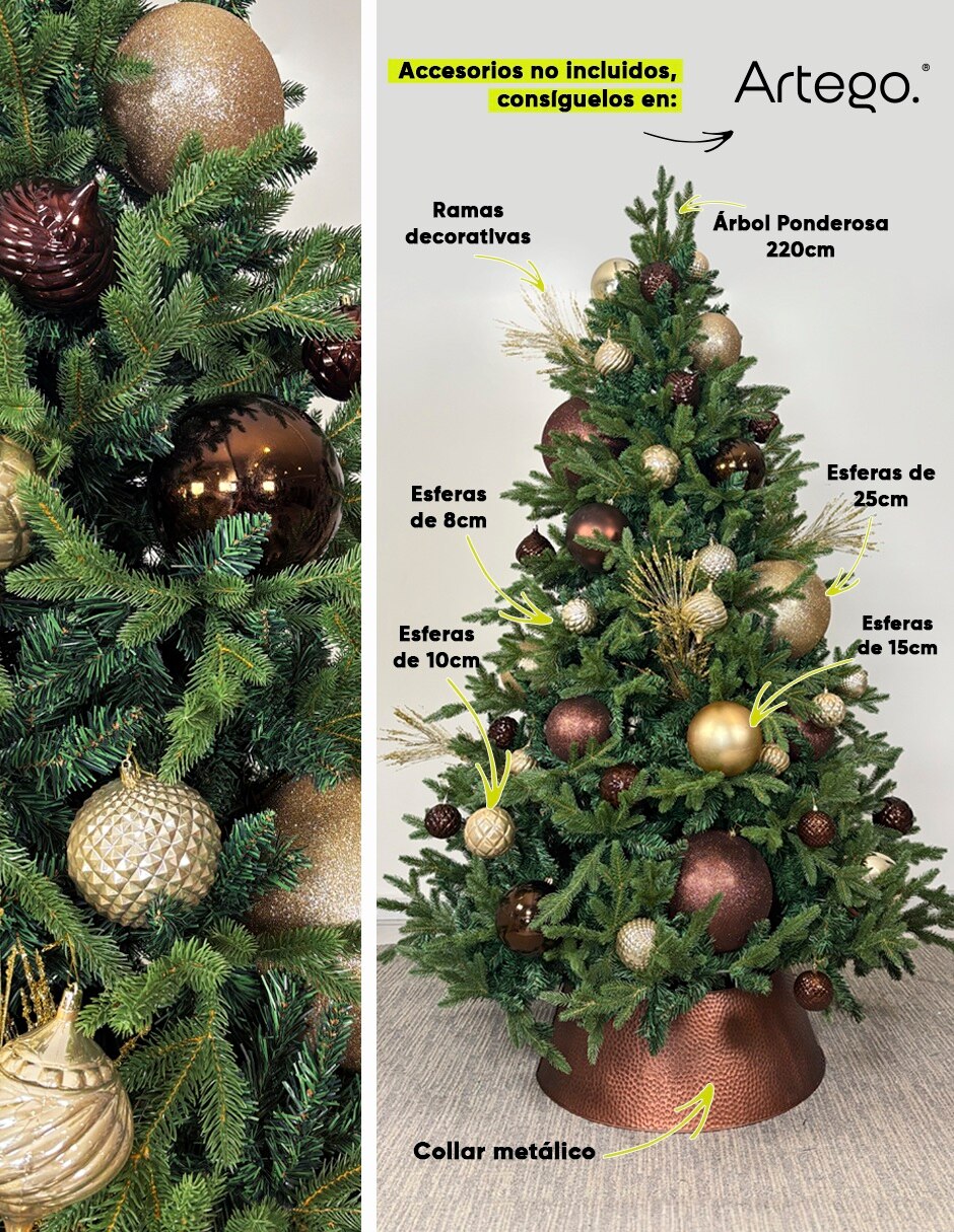Árbol de navidad Ponderosa Pine Premium 7
