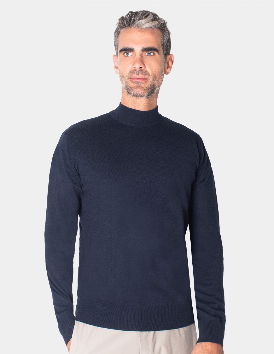 Suéter cuello alto para hombre 1