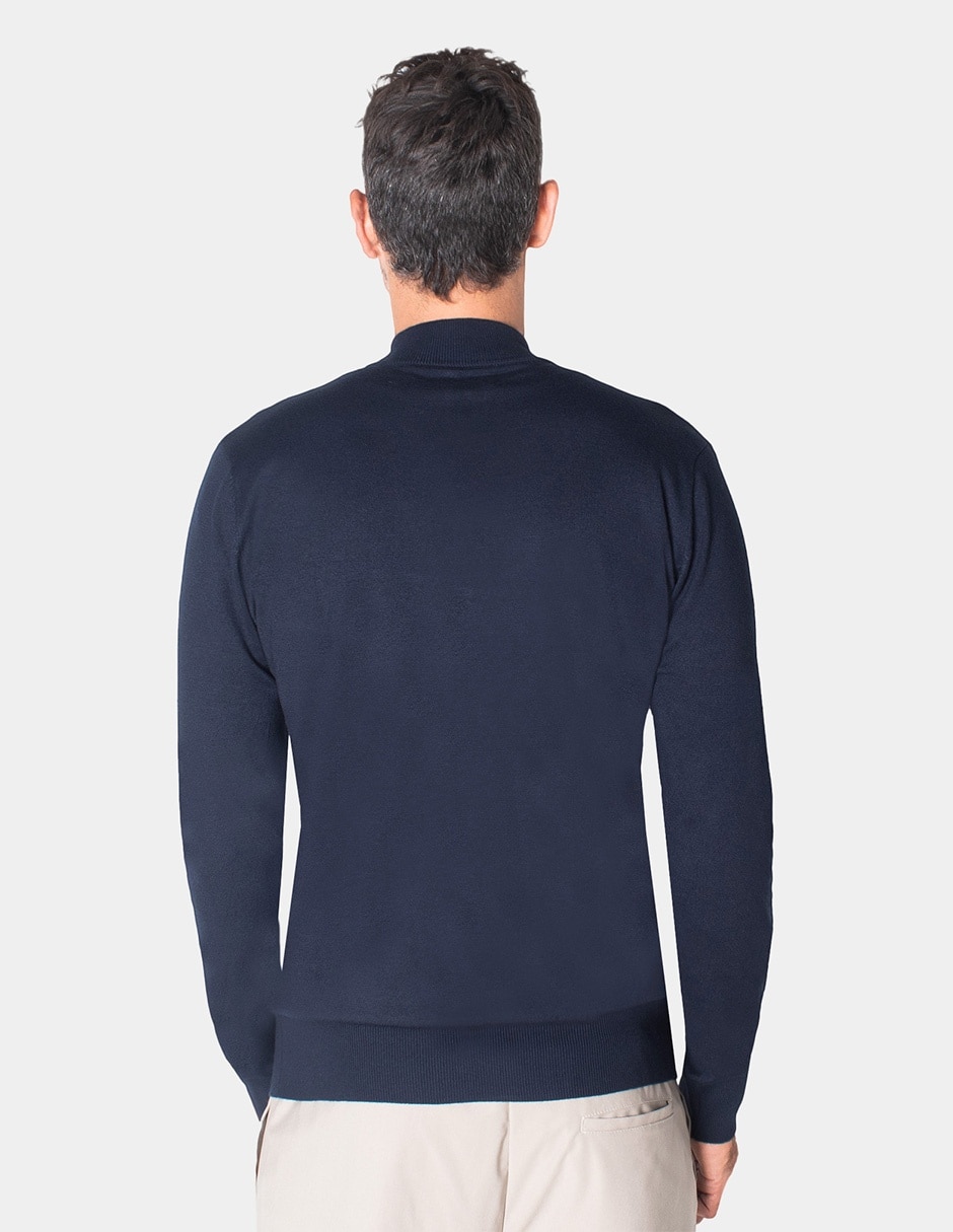 Suéter cuello alto para hombre 4