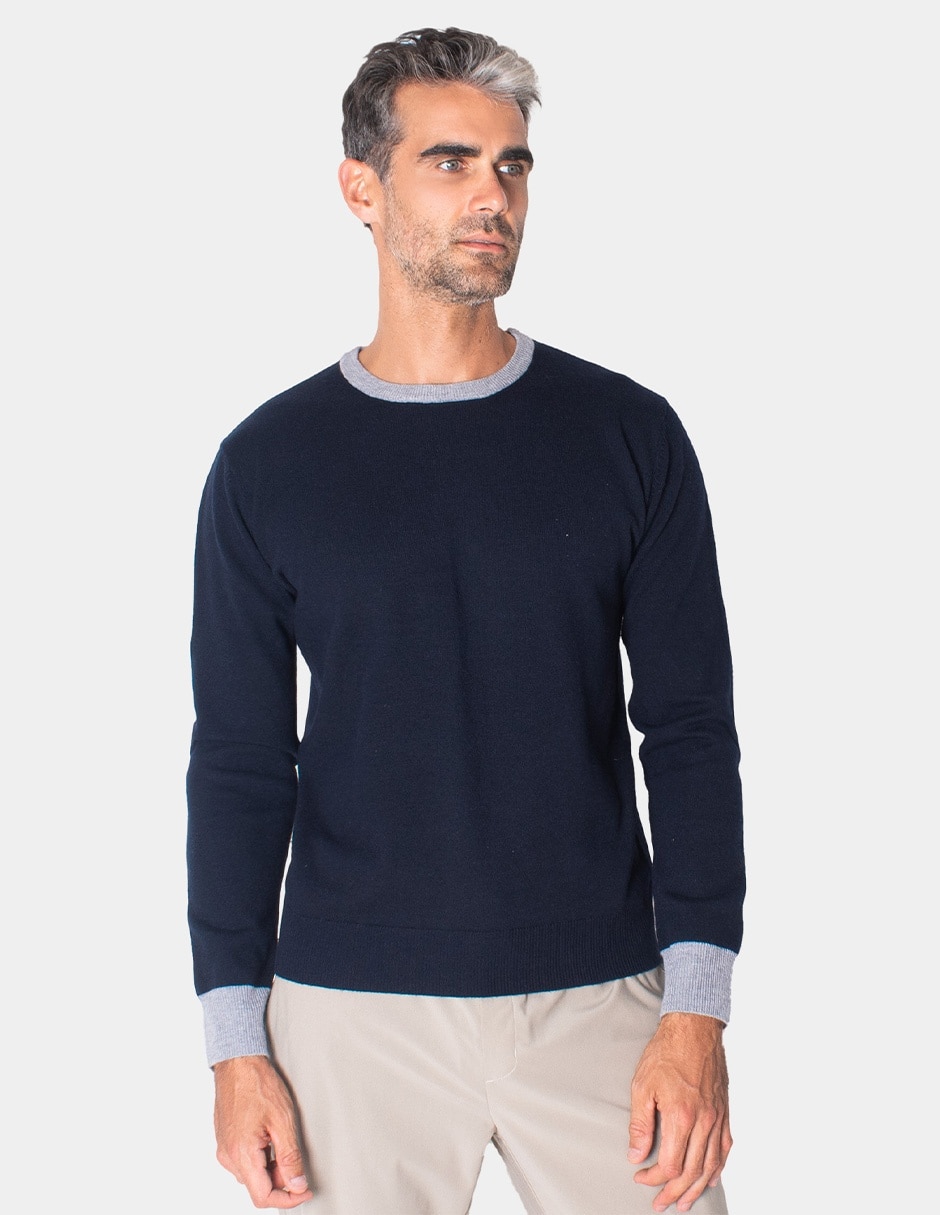 Suéter cuello alto para hombre Suéter cuello alto para hombre