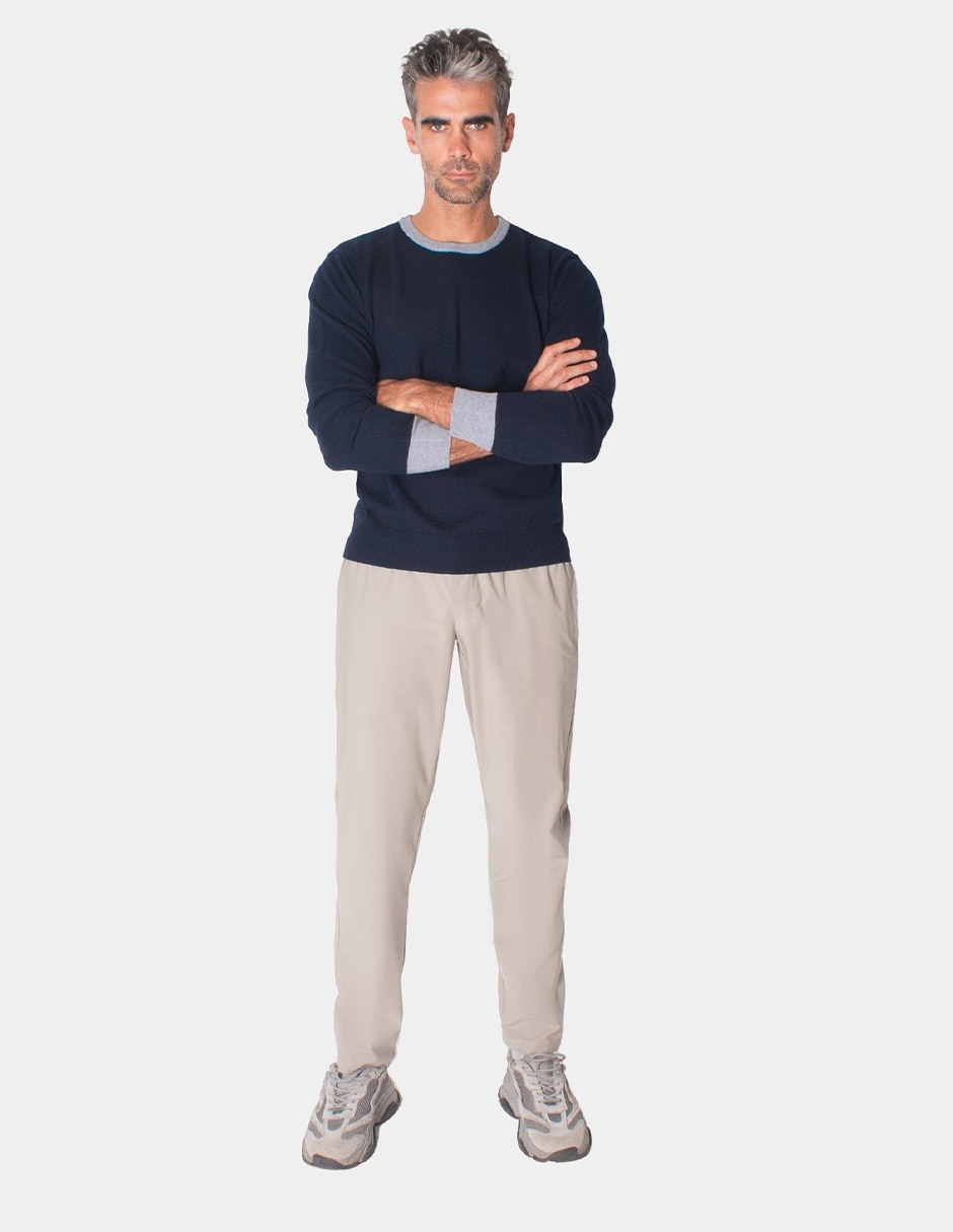 Suéter cuello alto para hombre 4