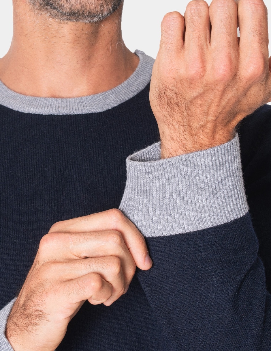 Suéter cuello alto para hombre 2