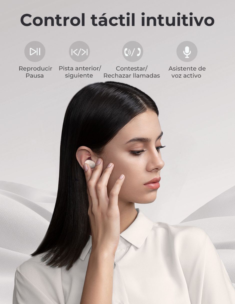 Audífonos True Wireless Inalámbricos con cancelación de ruido 2