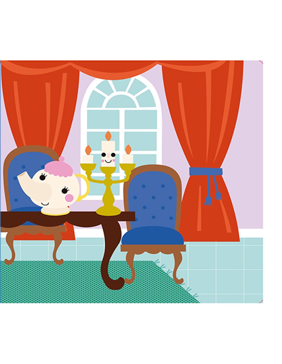 Libro la bella y la bestia: libro con sonido | de el gato de hojala 4