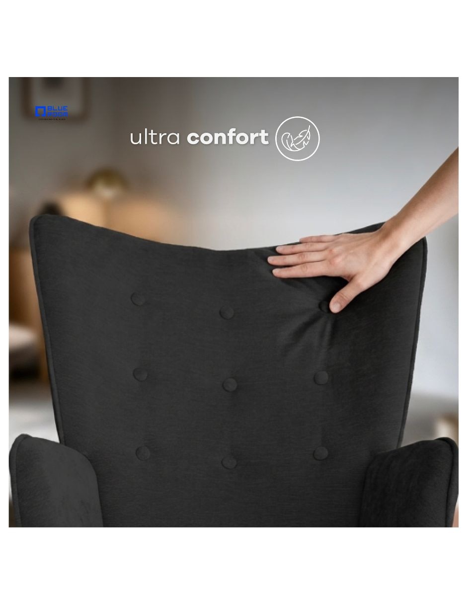 Mecedora manual de madera 6