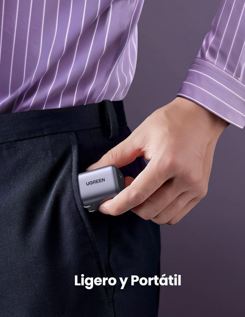 Cargador pared USB tipo C 20 W 3