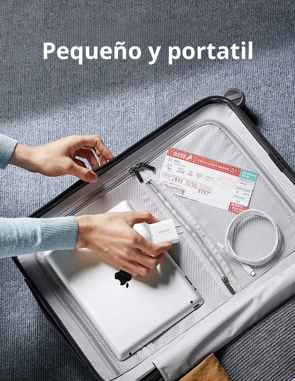 Cargador pared USB tipo C 20 W 7