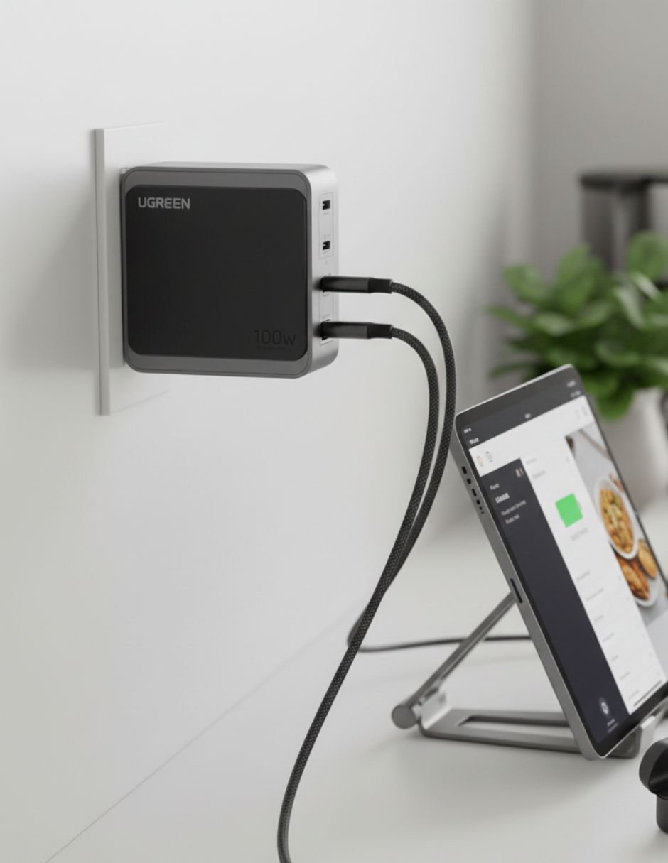 Cargador pared USB tipo A + USB tipo C 20 W 2