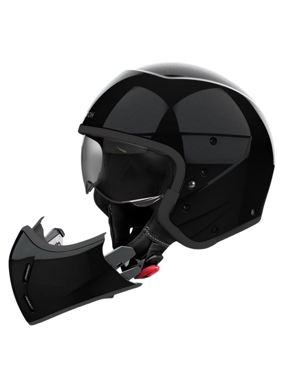 Casco abatible para motocicleta urbana unisex 3