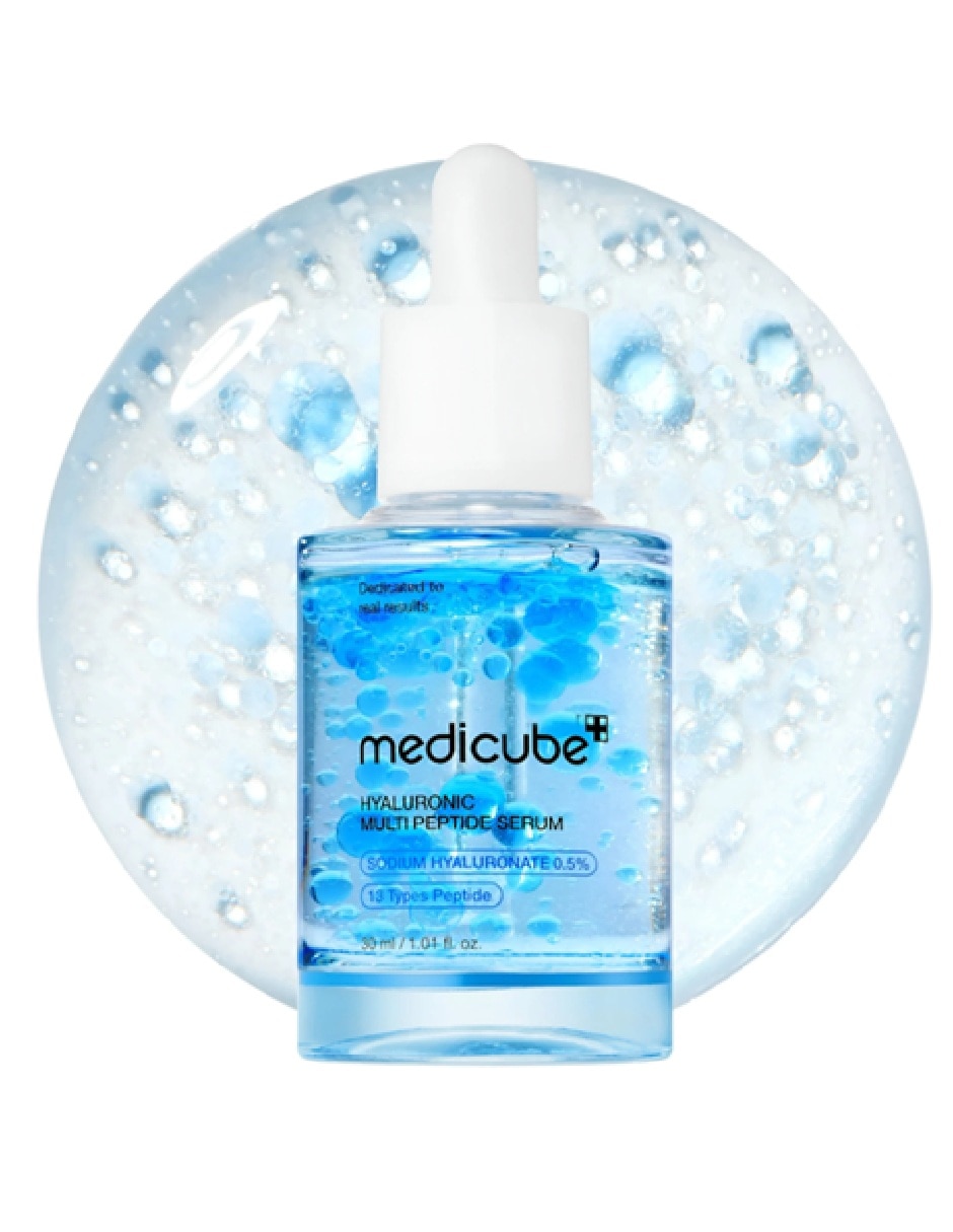 Sérum hidratante facial Hidratante de acido hialuronico y multi péptidos Medicure todo tipo piel 2