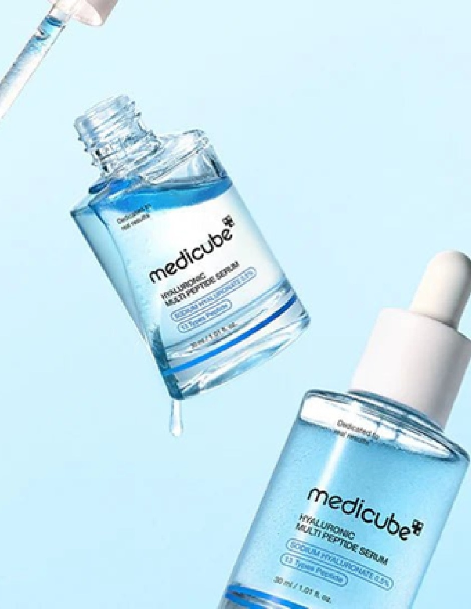 Sérum hidratante facial Hidratante de acido hialuronico y multi péptidos Medicure todo tipo piel 3