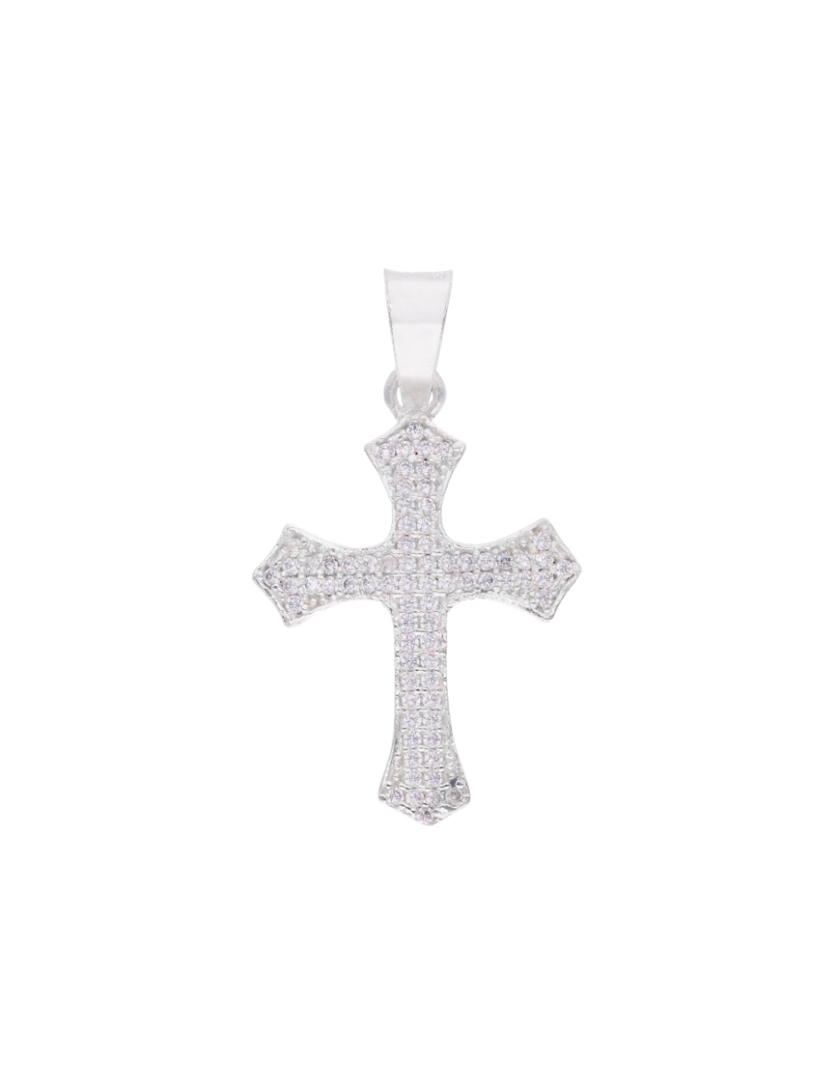 Dije de cruz religioso de plata p 925 Dije de cruz religioso de plata p 925