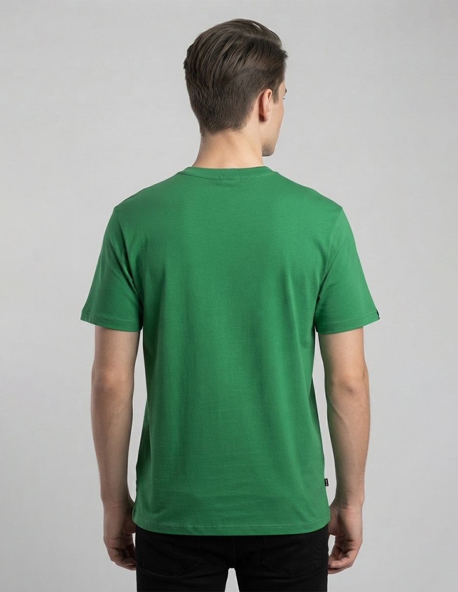 Playera torso luigi cuello redondo para hombre 3