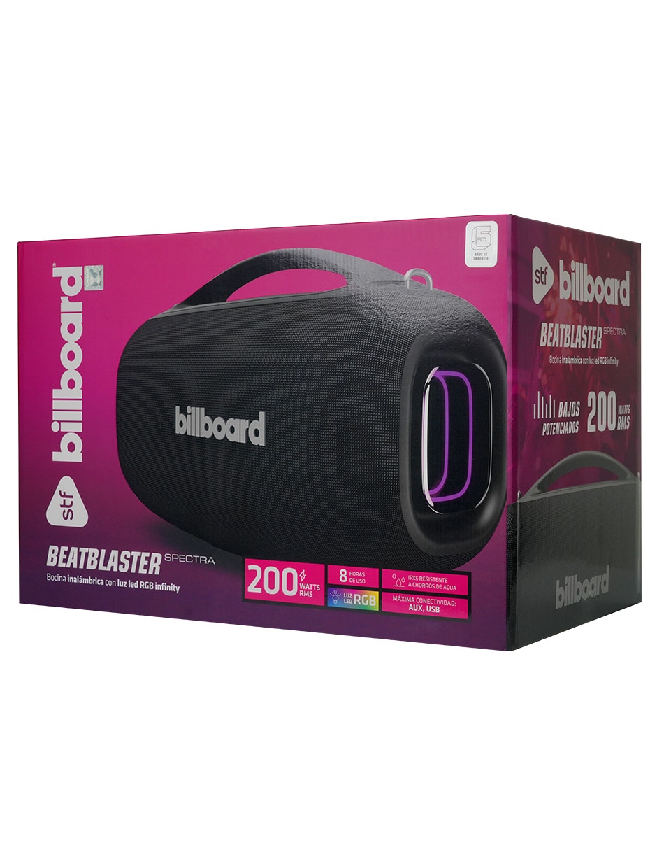 Bocina portátil beatblaster spectra bluetooth 4