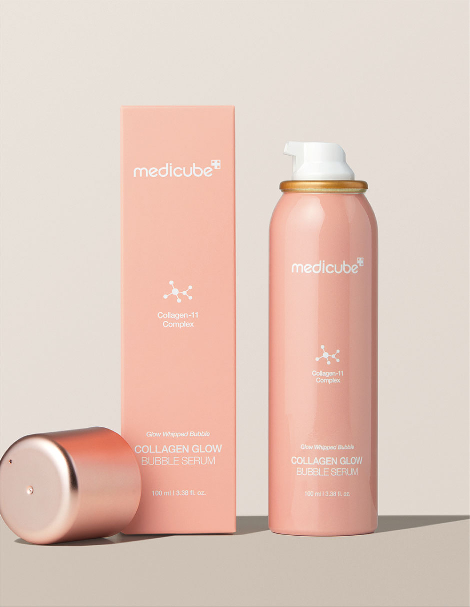 Sérum facial Iluminador de burbujas con Colágeno Medicure todo tipo piel 2
