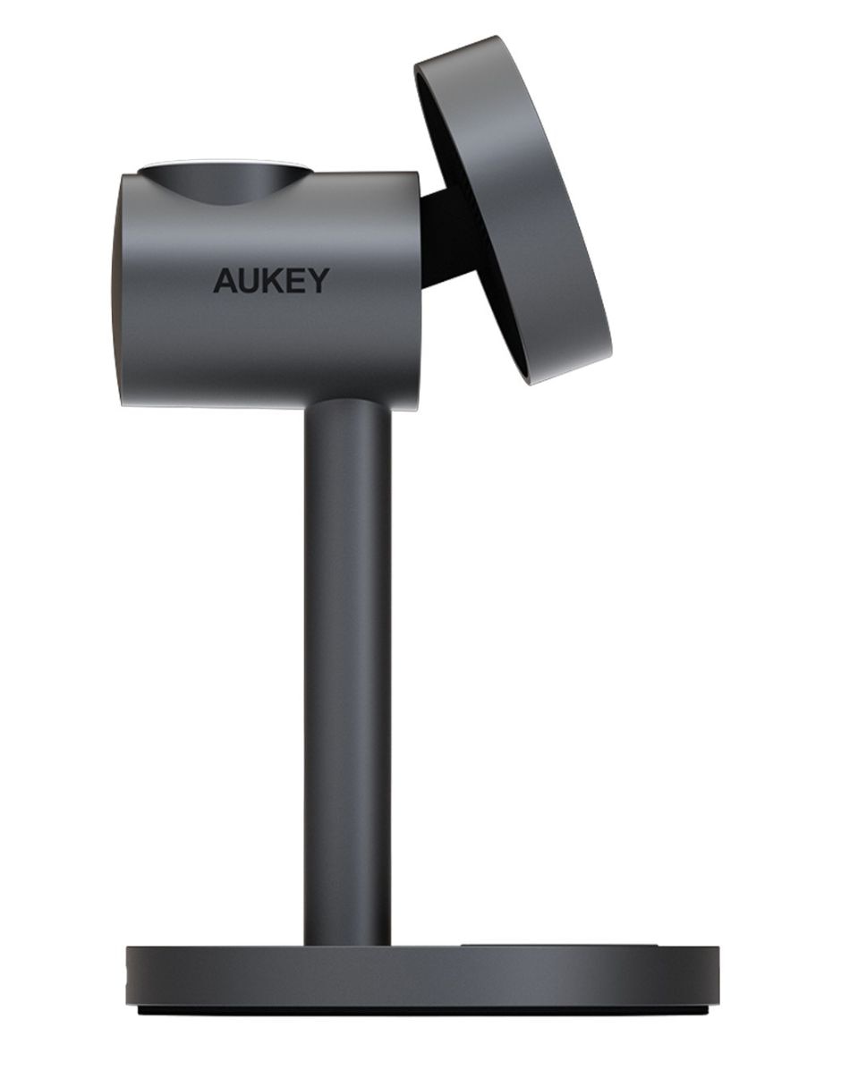 Cargador inalámbrico aukey usb tipo c 15 w