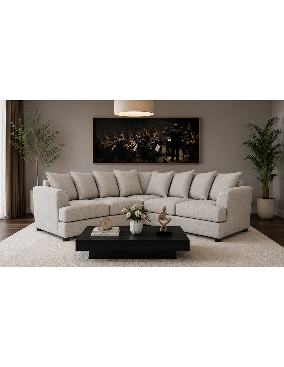 Sala modular calgary de lino 6